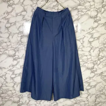 BEAMS HEART 빔즈 하트 (M) 가우초 팬츠 블루