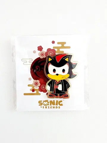 SONIC&FRIENDS 일본 의류 시리즈 겨울 외출 핀 배지 쉐도우