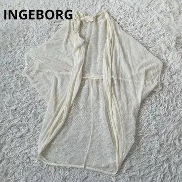 INGEBORG 잉게보그 레이스 가디건 핑크 하우스