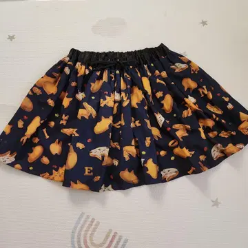 MINT NeKO 쿠키 패턴 스커트