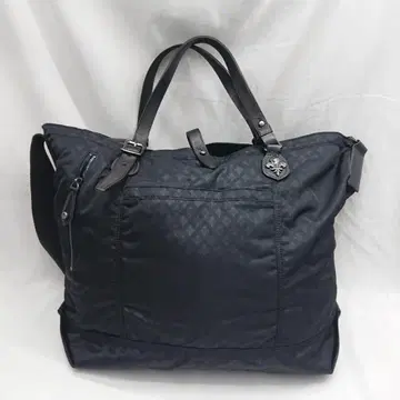 PATRICK COX 2way 나일론 가죽 보스턴 백