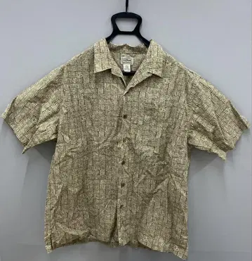 LL bean 오픈 카라 셔츠 알로하 셔츠