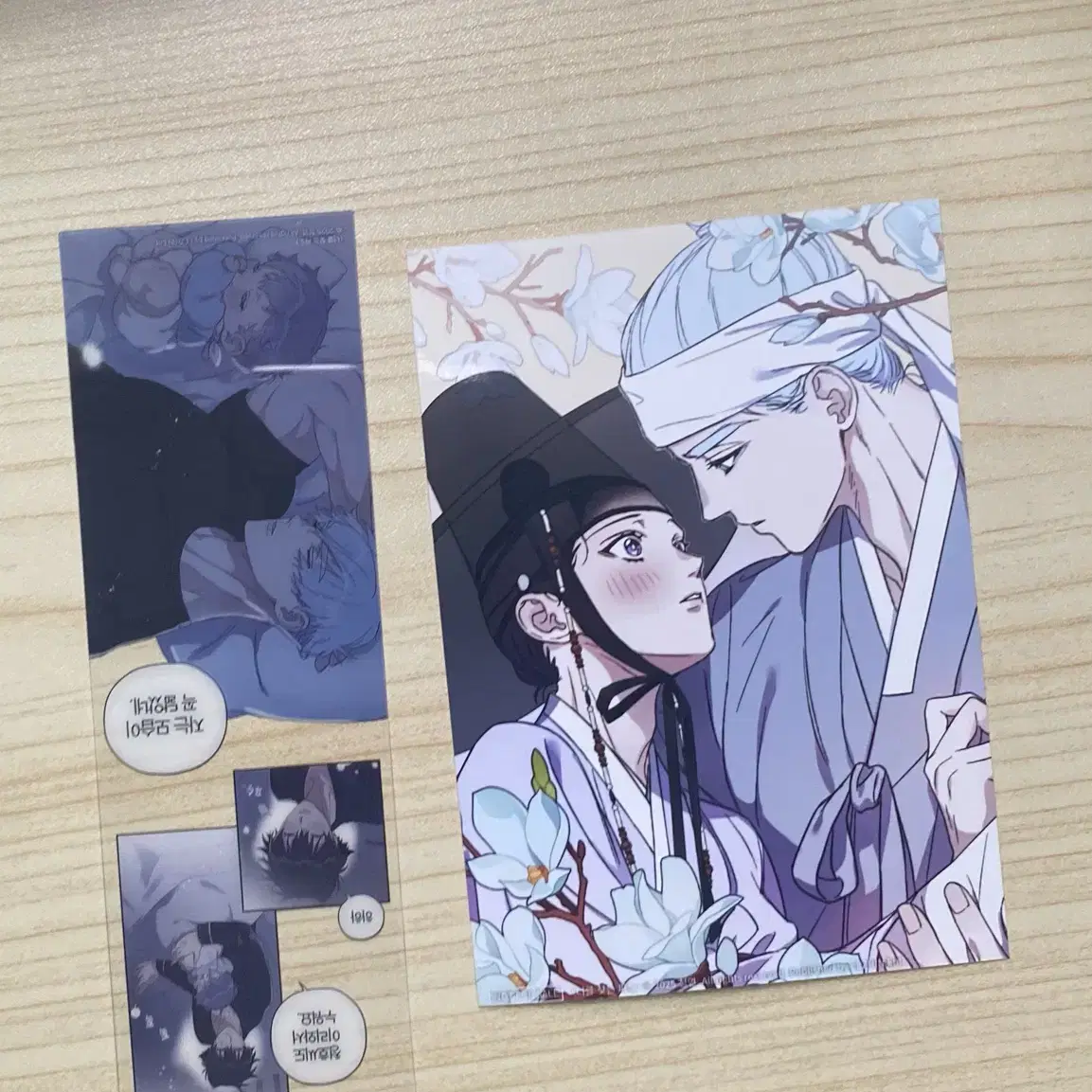 Cafe Lebom Bomtoon Collection Photocard Hongsil Quest Set on