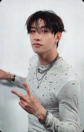 StrayKids 초회 한정판 A BangChan 자이언트 A/스카이블루