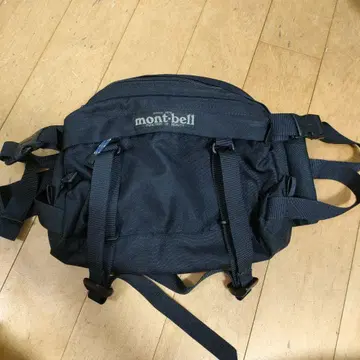 mont-bell 빈티지 블랙 힙색