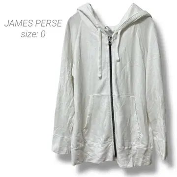 제임스 퍼스 JAMES PERSE 풀 집업 후드티 코튼 100