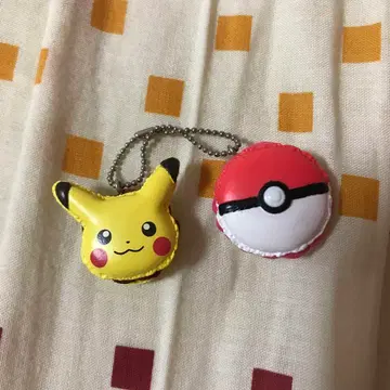 포켓몬스터 피카츄 스위트 타임 마카롱 키링