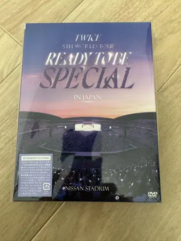 TWICE READY TO BE SPECIAL 닛산 초회 한정판 DVD