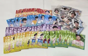 간주 간사이 쟈니즈 주니어 여름 휴가 트레이딩 카드 데타카 골판지