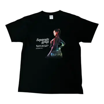 미사용 BIOHAZARD RE:4 Separate Ways 티셔츠 M
