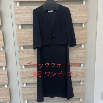 샘플 상품 블랙 포멀 볼레로풍 원피스 9호