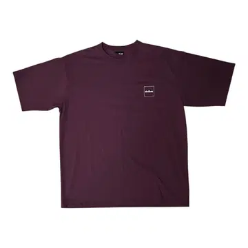 시착만 한 상품 중고품 WILD THINGS 로고 티셔츠 XL 와인색