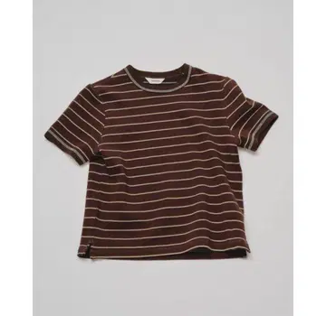 TODAYFUL Border Ringer Tee 브라운