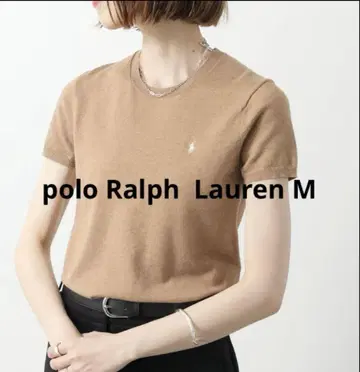 polo 랄프 로렌 코튼 블렌드 숏 슬리브 스웨터 M