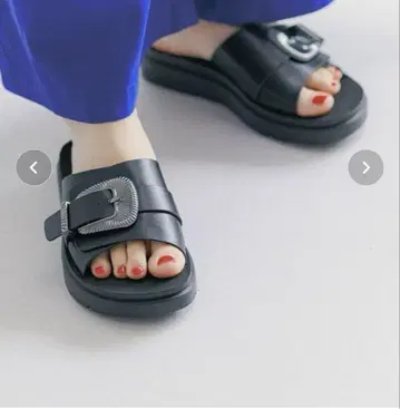 니코앤드 오리지널 웨스턴 버클 샌들 L