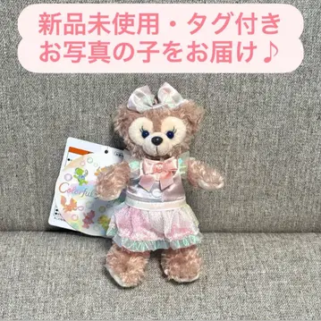 도쿄디즈니씨 컬러풀 해피니스 셰리 메이 봉제 인형 배지