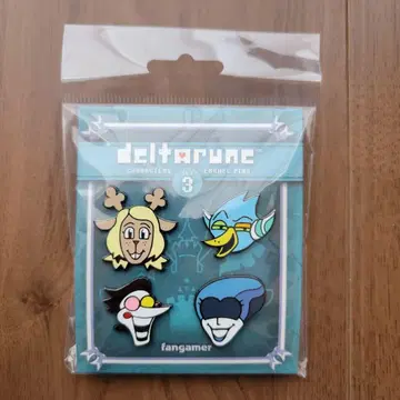 Deltarune 캐릭터 에나멜 핀셋 3