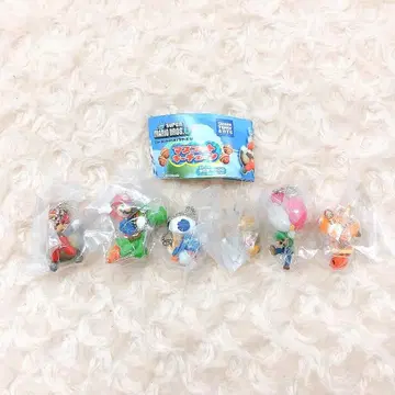 New 슈퍼 마리오 브라더스 U 마스코트 키체인 전 6종 풀 컴프