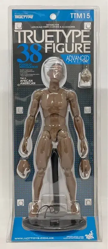 HOTTOYS 고급 버전 TTM15 / 아프리카계 미국인 1/6 스케일