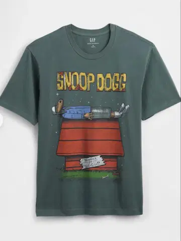 GAP SNOOP DOGG 그래픽 티셔츠