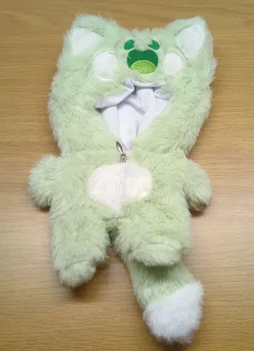 아베 료헤이 BIG 봉제 인형 고양이 귀 후드 부착 의류