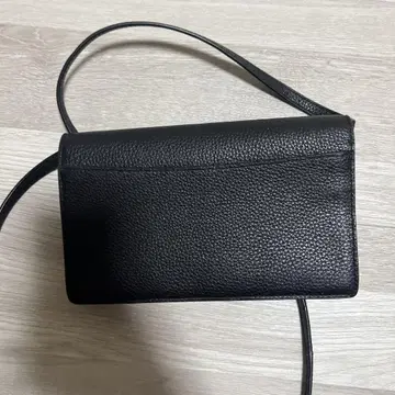 가죽 블랙 숄더백