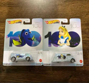 핫휠 Hot Wheels 디즈니 100주년 2/5&5/5