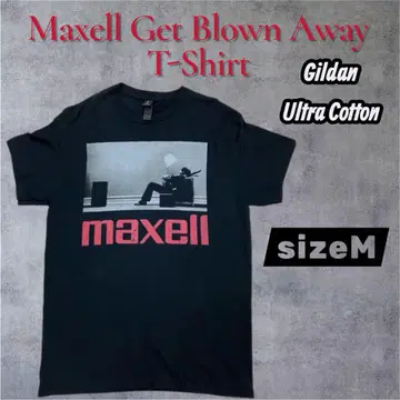 maxell Get Blown Away 그래픽 프린트 티셔츠 사이즈 M