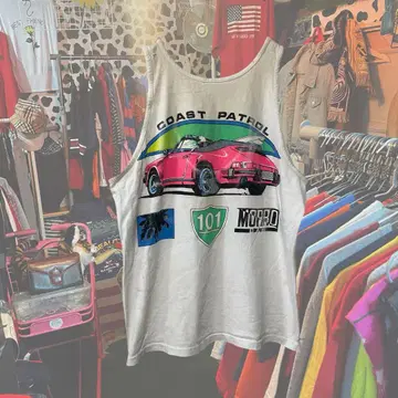 빈티지 90년대 탱크탑 MORRO BAY