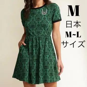 M 반팔 그린 원피스 유령의 저택 디즈니 가고일 배경 화면