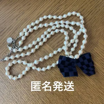 쁘띠 로브 노아 코튼 펄 목걸이