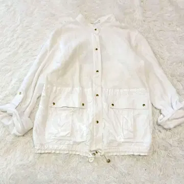leilian 레리안 플러스 하우스 린넨 코튼 블렌드 자켓 13+