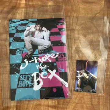 BTS J-HOPE 잭 인 더 박스 트레이딩 카드 클리어 파일