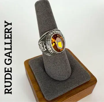 RUDEGALLERY 루드 갤러리 칼리지 링 컬러 스톤 925