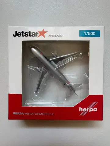 Herpa 제트스타 A320 Jetstar 1/500
