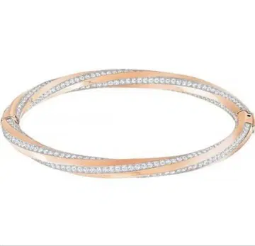 Swarovski 핑크 골드 팔찌