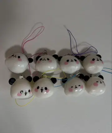 쫄깃쫄깃 팬더, 나올 거야 스퀴즈 헤이세이 캐릭터 키링 레어 세트