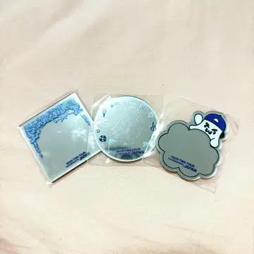 TWS 캡슐 토이 거울 스티커 3종 세트