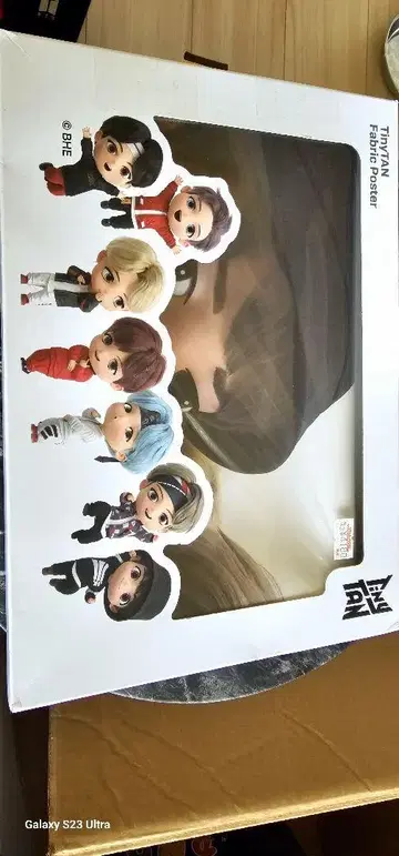 TinyTAN 패브릭 포스터 BTS