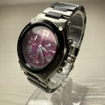 Baby-G CASIO 손목시계 퍼플 블랙 여성용 배터리 교체 완료