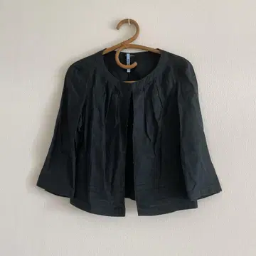 UNITED ARROWS 노카라 자켓 다크 그레이