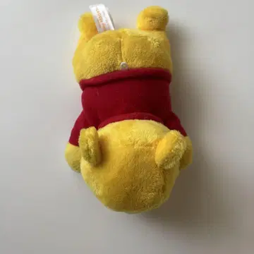 푸우 봉제 인형 빨간색 의류