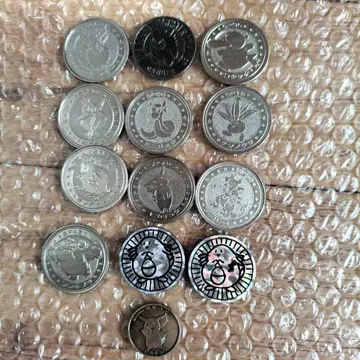 포켓몬 메탈 코인 모음 세트