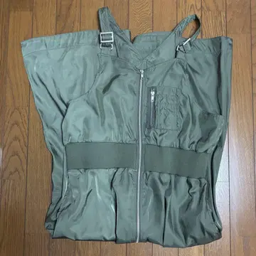 antiqua 안티카 MA1 살로펫 원피스 카키