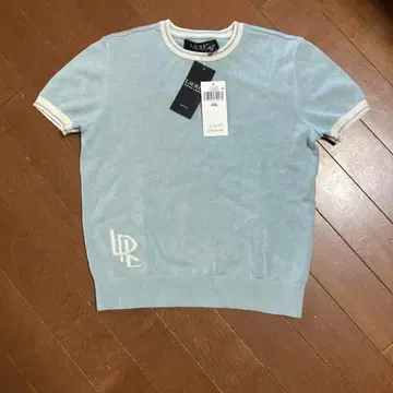 LAUREN RALPH LAUREN 반팔 니트 PXS 라이트 블루