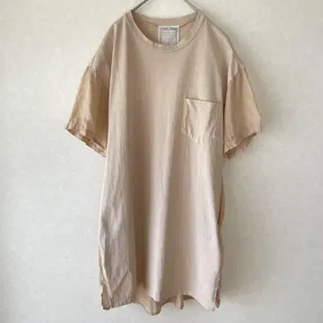 BEARDSLEY 티셔츠 셔츠 린넨 코튼 튜닉 일본제