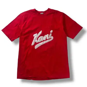 00s KANI SPORT 칼카니 티셔츠 패치 티셔츠 자수