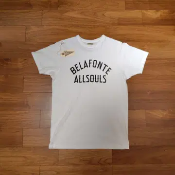 BELAFONTE ALLSOULS 티셔츠 화이트 일본제 벨라폰테