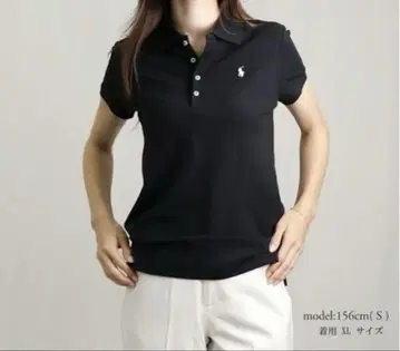폴로 랄프로렌 폴로 셔츠 걸스 XL 블랙 미사용 새상품 택 포함