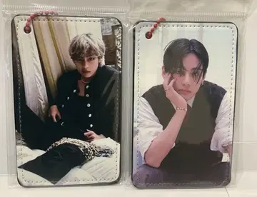 BTS V 패스 케이스 2개 세트